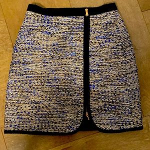 Pencil skirt, sparkly tweed
